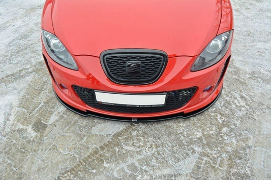 Front Ansatz für SEAT LEON MK2 MS DESIGN schwarz matt