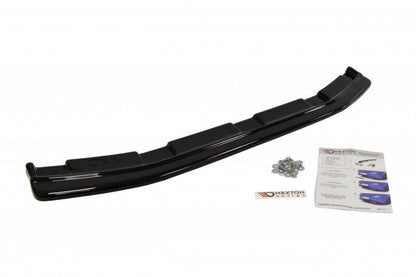 Mittlerer Diffusor Heck Ansatz für MAZDA 3 MK2 MPS  schwarz matt