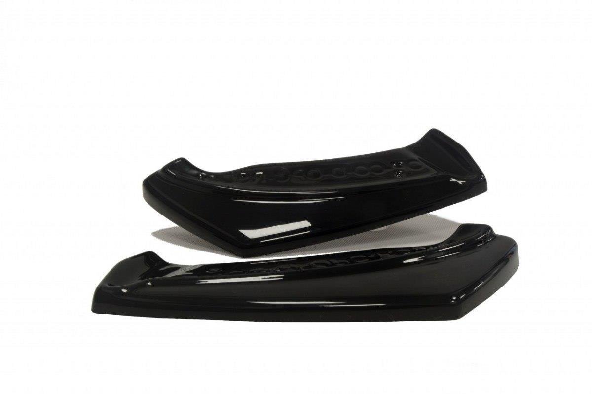 Heck Ansatz Flaps Diffusor für OPEL CORSA D OPC / VXR Carbon Look