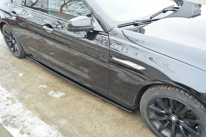 Seitenschweller Ansatz für BMW 6er Gran Coupé M Paket schwarz Hochglanz