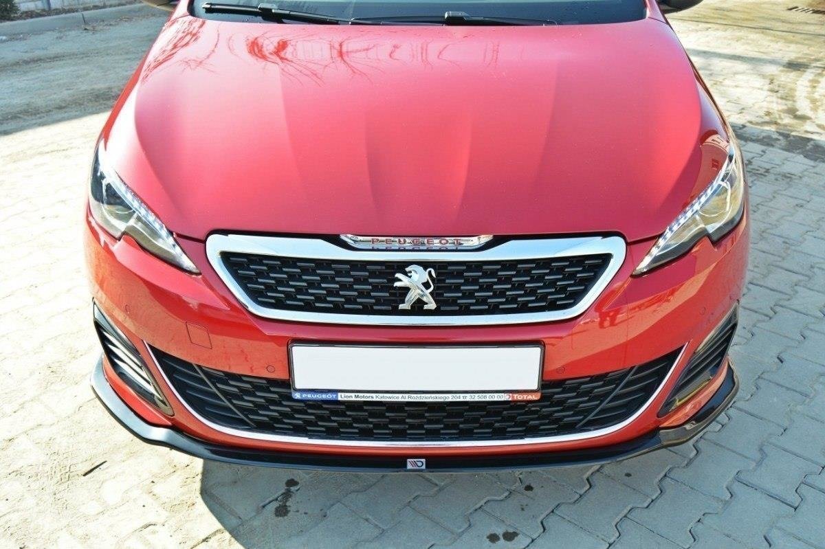 Front Ansatz für v.1 PEUGEOT 308 II GTI Carbon Look