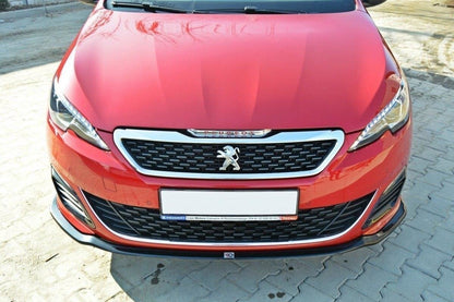 Front Ansatz für v.1 PEUGEOT 308 II GTI Carbon Look