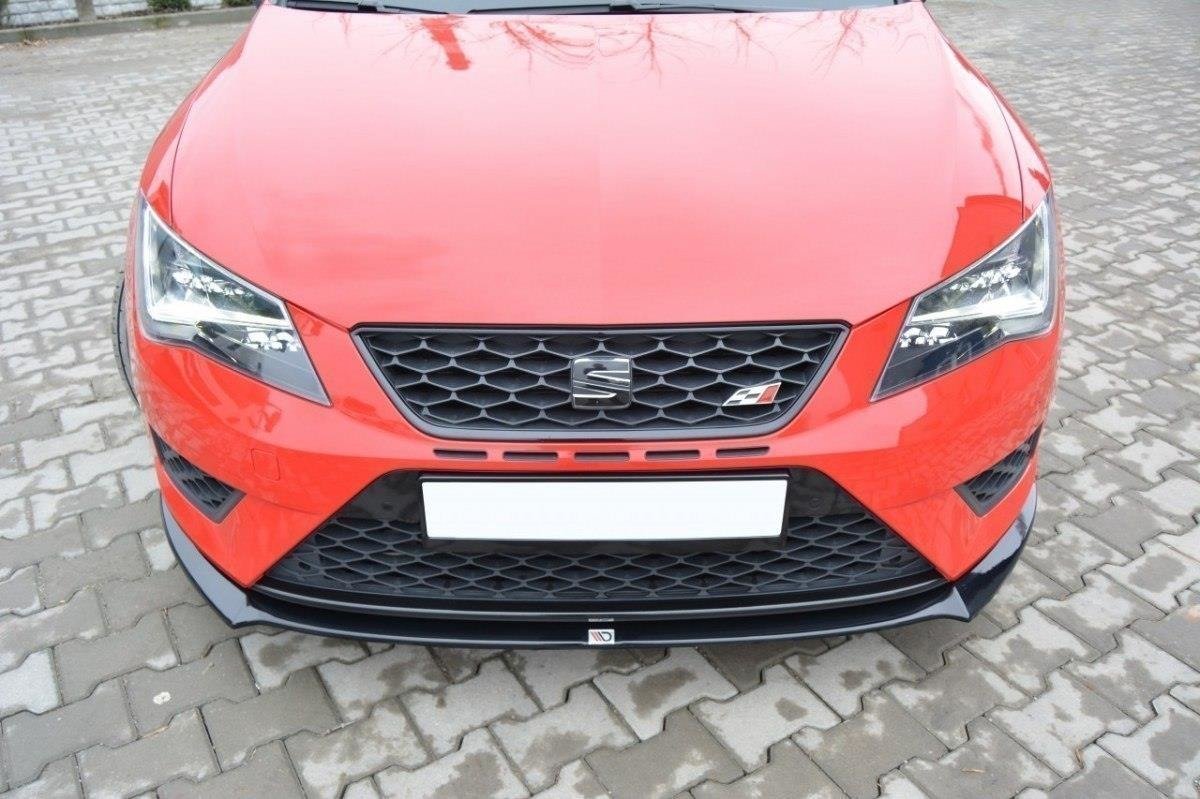 Front Ansatz für SEAT LEON III CUPRA / FR schwarz matt