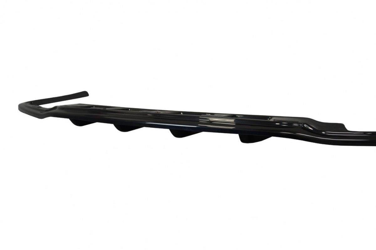 Mittlerer Diffusor Heck Ansatz für Lexus IS Mk3 H DTM LOOK schwarz matt
