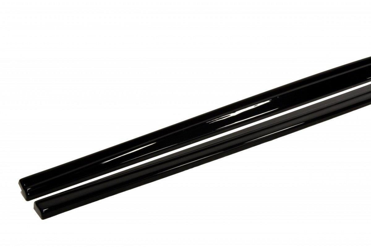 Seitenschweller Ansatz für V.1 für BMW 1er F20 M135i / M140i / M-Paket Carbon Look
