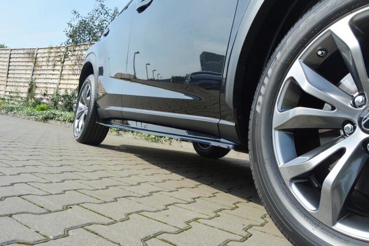 Seitenschweller Ansatz für Lexus NX Preface/Facelift schwarz matt