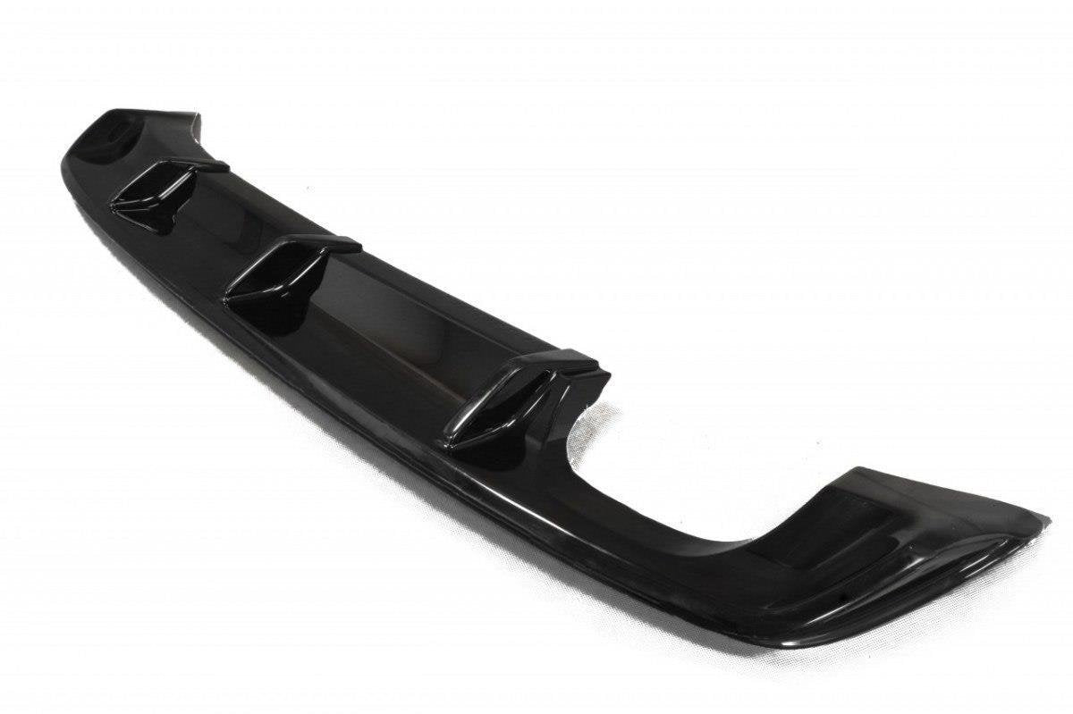 Diffusor Heck Ansatz für SEAT LEON III FR schwarz Hochglanz