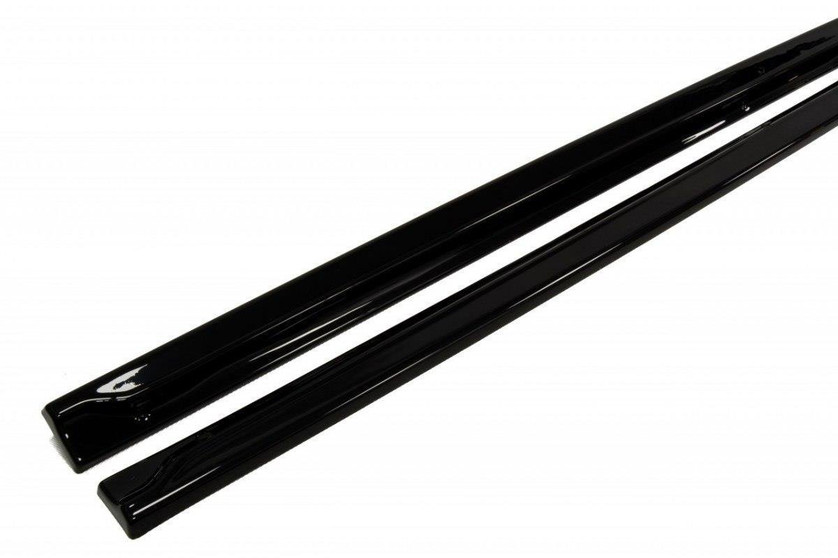 Seitenschweller Ansatz für RENAULT MEGANE II RS Carbon Look