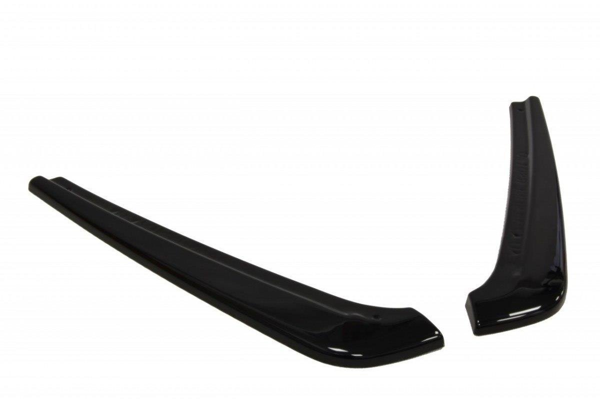 Heck Ansatz Flaps Diffusor für Audi A7 S-Line C7 FL schwarz matt