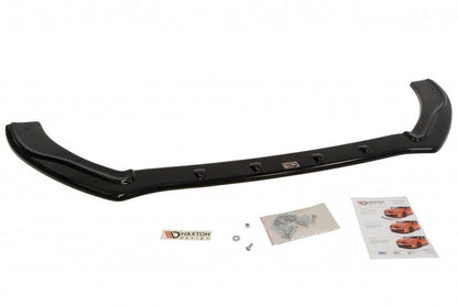 Front Ansatz für Ford Fiesta ST-Line Mk7 FL schwarz Hochglanz