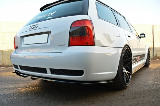 Diffusor Heck Ansatz für AUDI RS4 B5 DTM LOOK schwarz matt