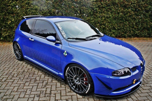 Seitenschweller Ansatz für ALFA ROMEO 147 GTA Carbon Look