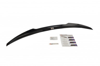 Spoiler CAP für BMW 3er E92 M Paket schwarz matt