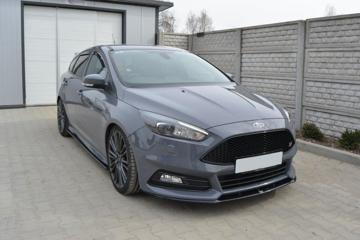 Front Ansatz für Ford Focus ST Mk3 FL (Cupra) schwarz matt