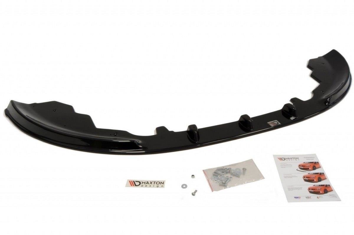 Front Ansatz für Ford Fiesta Mk7 schwarz matt