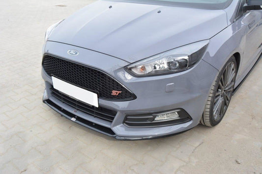 Front Ansatz für Ford Focus ST Mk3 FL (Cupra) schwarz matt