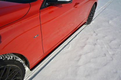 Seitenschweller Ansatz für BMW 3er F30 Carbon Look