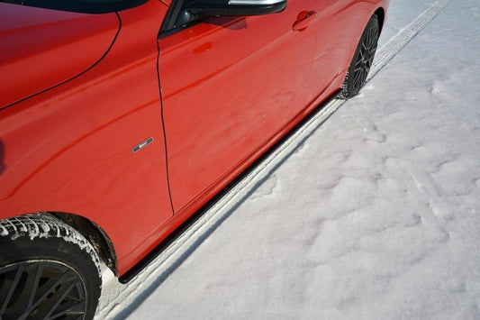Seitenschweller Ansatz für BMW 3er F30 Carbon Look