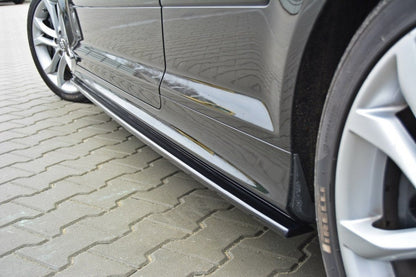 Seitenschweller Ansatz für Audi S3 8P / S3 8P FL / RS3 8P Carbon Look