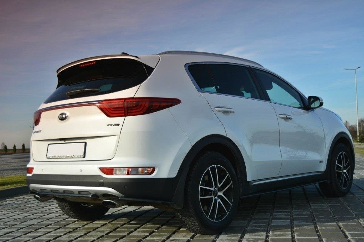 Spoiler CAP für KIA SPORTAGE mk4 GT-Line schwarz Hochglanz