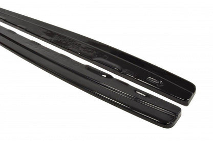 Seitenschweller Ansatz für BMW Z4 E85 / E86 vor Facelift schwarz Hochglanz