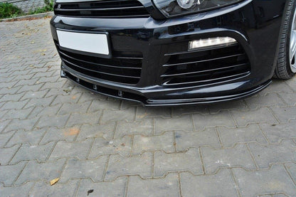 Front Ansatz für VW SCIROCCO R schwarz Hochglanz