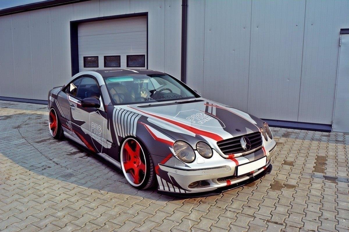 Front Ansatz für MERCEDES CL-KLASSE C215 Carbon Look