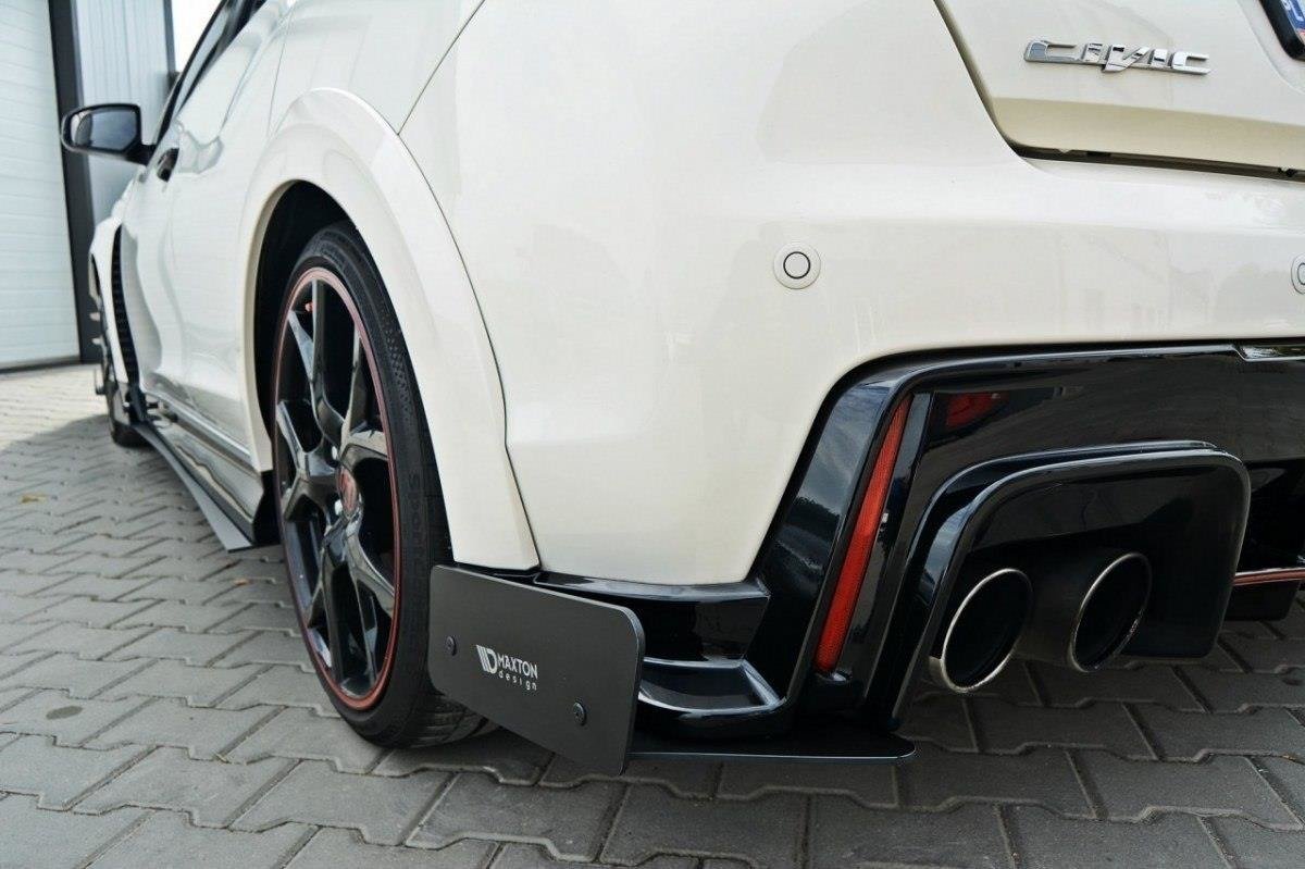 SPORT Heck Ansatz Flaps Diffusor für HONDA CIVIC IX TYPE R
