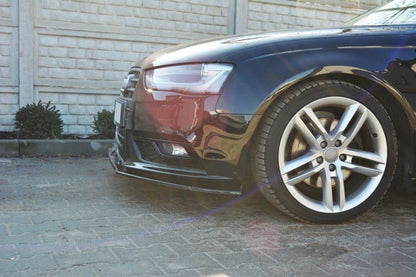 Front Diffuser V.1 Audi A4 B8 FL Carbon Look