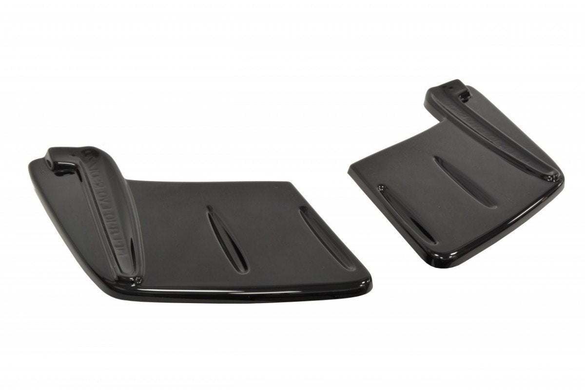 Heck Ansatz Flaps Diffusor für Mitsubishi Lancer Evo X schwarz matt