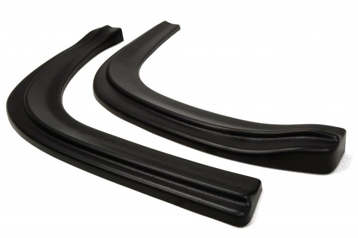 Heck Ansatz Flaps Diffusor für FORD Focus 3 ST Turnier schwarz matt