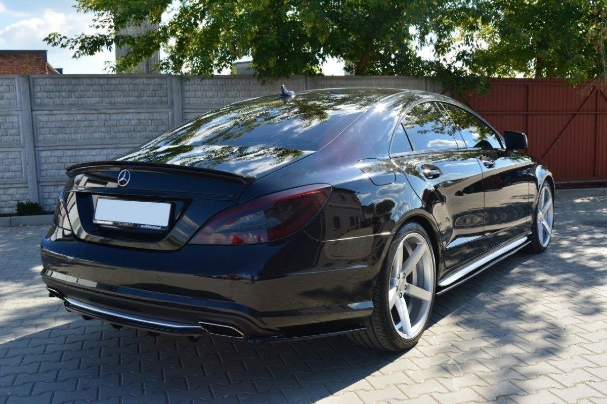 Spoiler CAP für MERCEDES CLS C218 AMG LINE Carbon Look