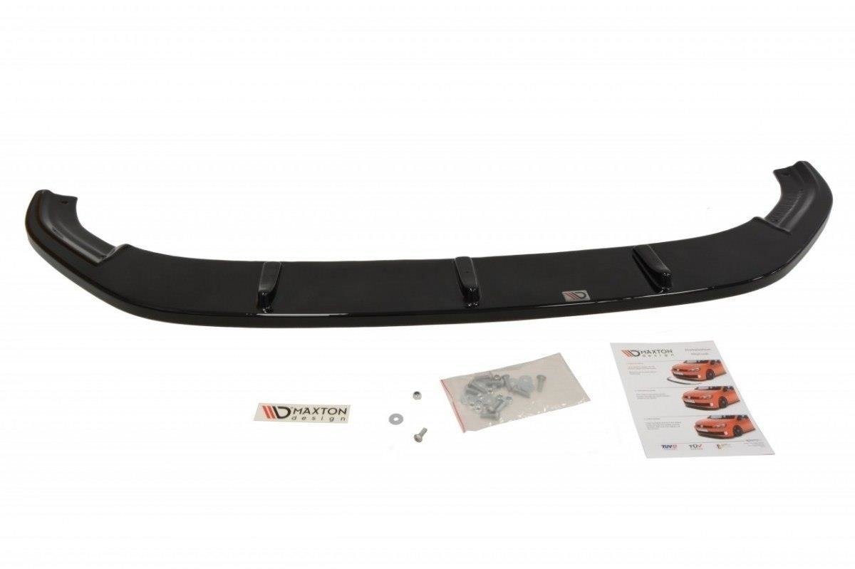 Front Ansatz V.1 für VW Golf 7 R / R-Line  schwarz Hochglanz