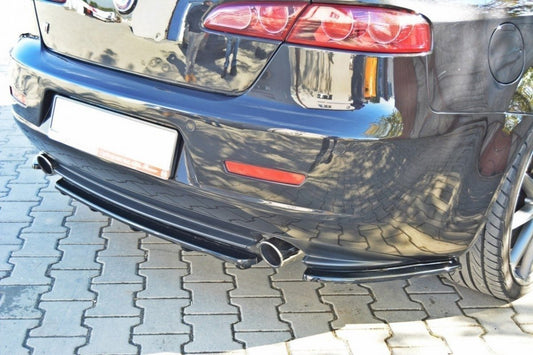 Mittlerer Diffusor Heck Ansatz für ALFA ROMEO 159 im DTM LOOK Carbon Look