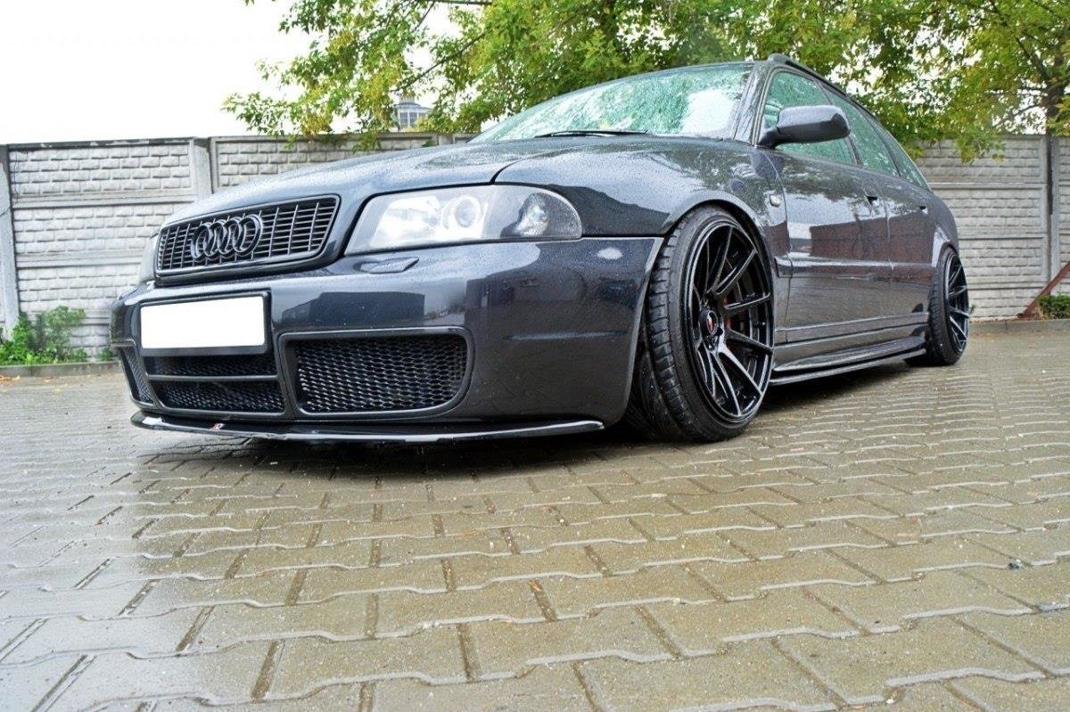 Front Ansatz für AUDI S4 B5 schwarz matt