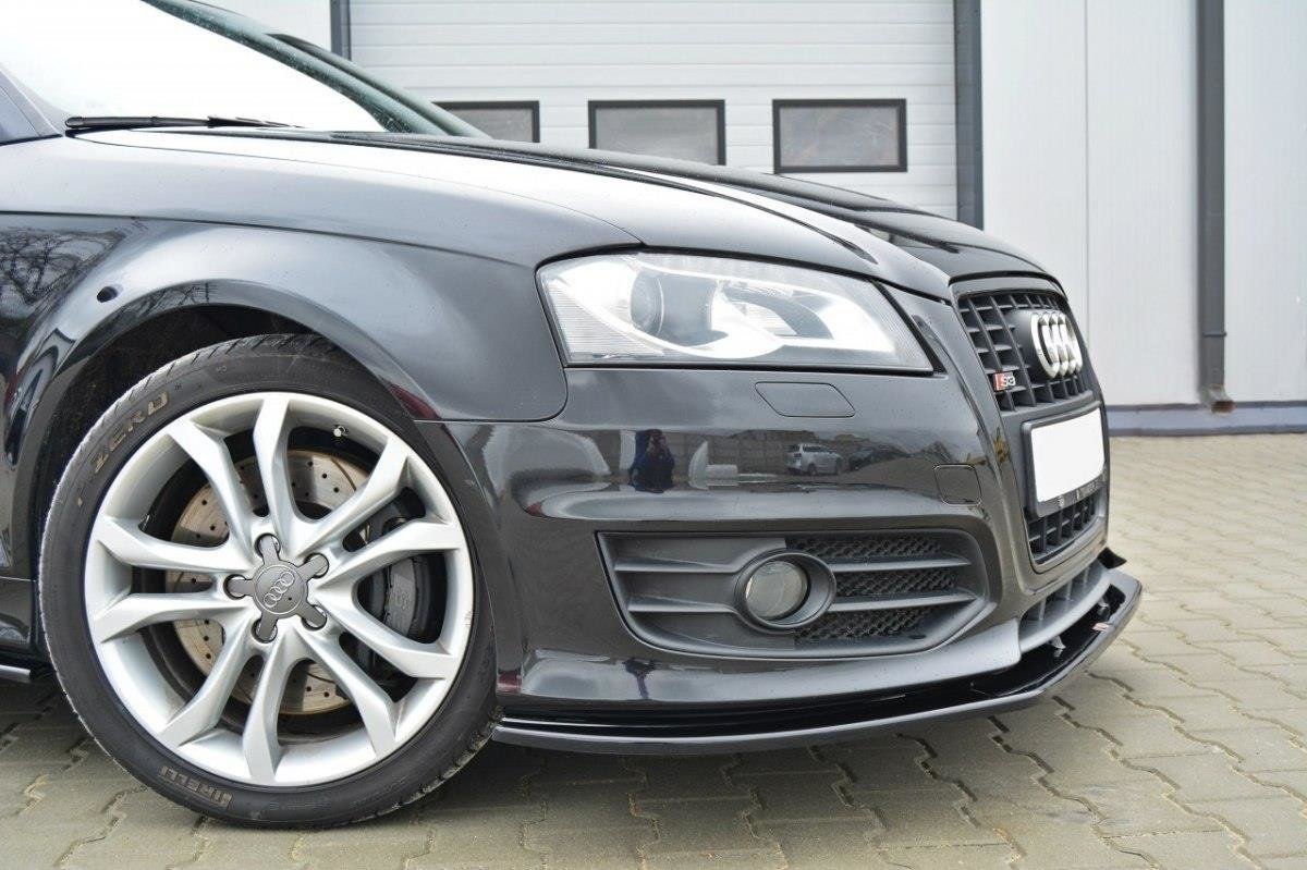 Front Ansatz V.2 für Audi S3 8P FL schwarz Hochglanz