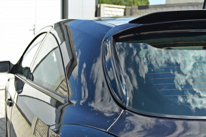 HECK SEITE Spoiler CAP für OPEL ASTRA H (FOR OPC / VXR) schwarz matt