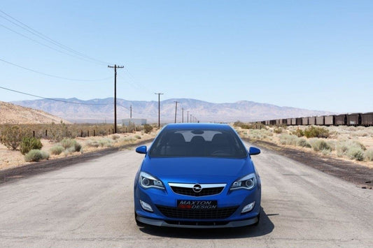 Front Ansatz für OPEL ASTRA J (pre-facelift) schwarz Hochglanz