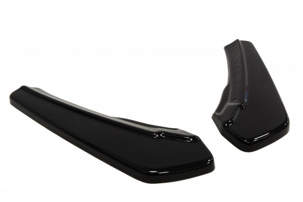 Heck Ansatz Flaps Diffusor für AUDI A5 S-LINE Carbon Look