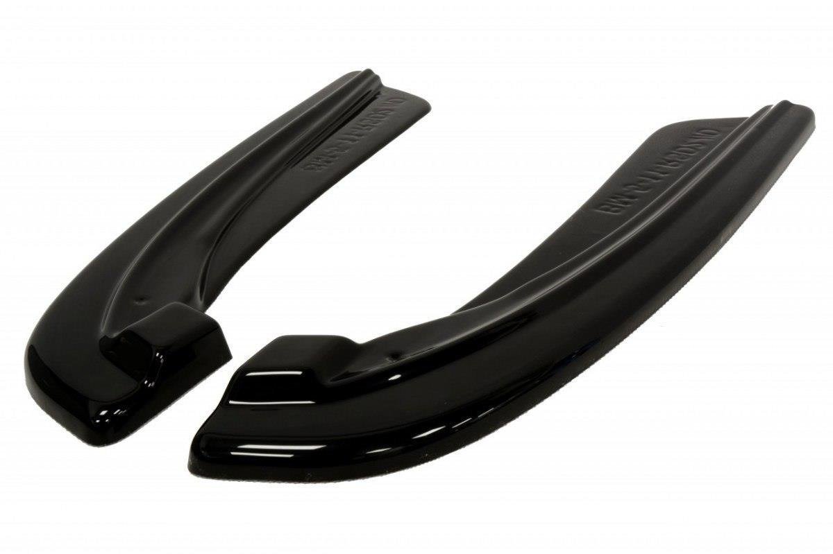 Heck Ansatz Flaps Diffusor für BMW 5er F11 M Paket (mit zwei Doppel Endstücken) Carbon Look