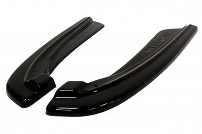 Heck Ansatz Flaps Diffusor für BMW 5er F11 M Paket (mit zwei Doppel Endstücken) Carbon Look