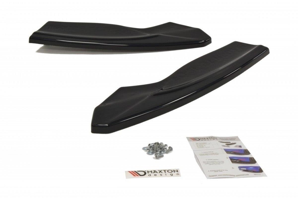 Heck Ansatz Flaps Diffusor für v.2 FORD FOCUS II ST Facelift Carbon Look