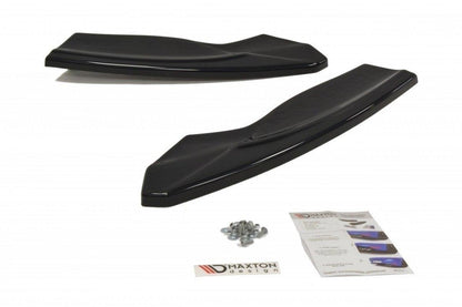 Heck Ansatz Flaps Diffusor für v.2 FORD FOCUS II ST Facelift Carbon Look