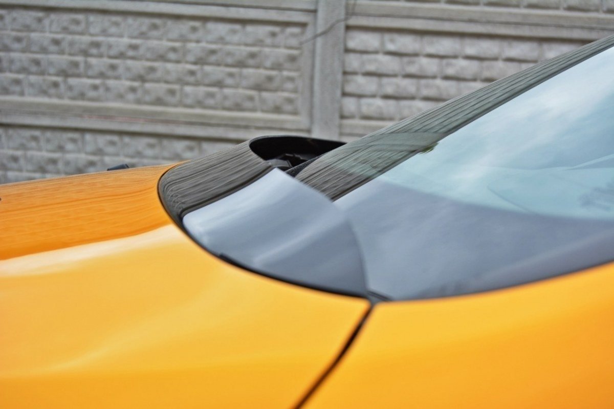 VERLÄNGERUNG MOTORHAUBE FORD FOCUS MK3 Facelift UND PREFACE schwarz matt