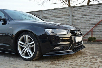 Front Diffuser V.2 Audi A4 B8 FL schwarz matt