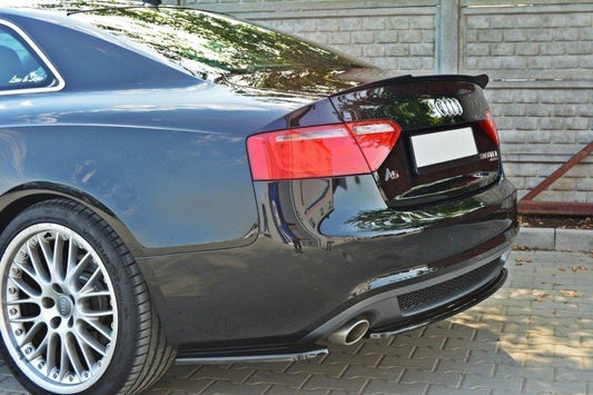 Spoiler CAP für Audi S5 / A5 / A5 S-Line 8T / 8T FL Coupe Carbon Look