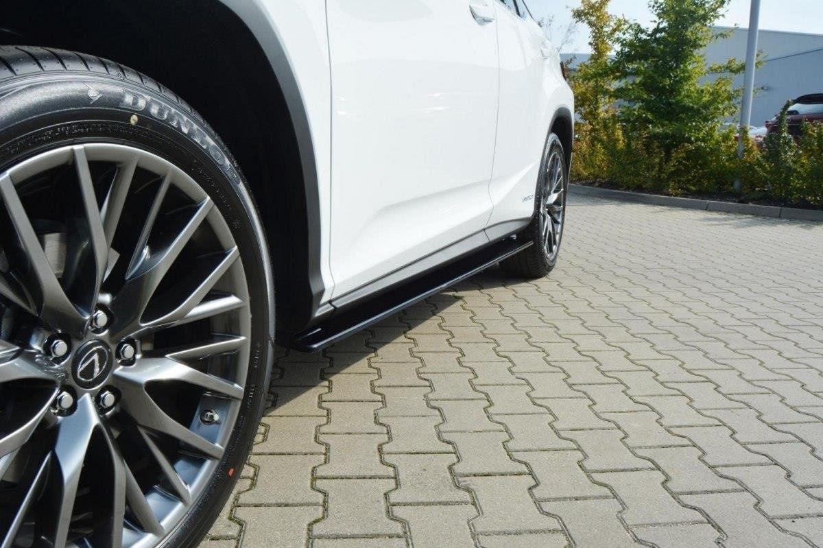 Seitenschweller Ansatz für Lexus RX Mk4 schwarz matt