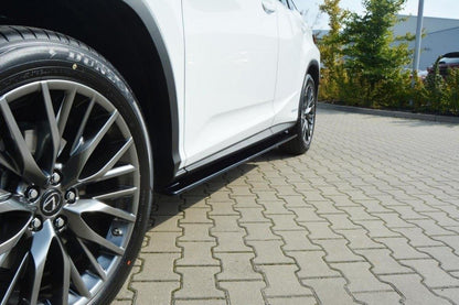 Seitenschweller Ansatz für Lexus RX Mk4 schwarz matt