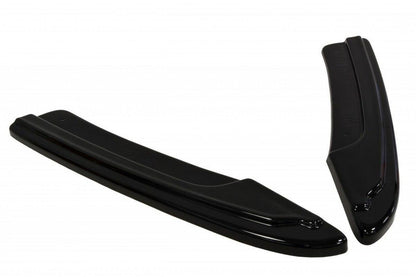 Heck Ansatz Flaps Diffusor für AUDI RS6 C7 Carbon Look