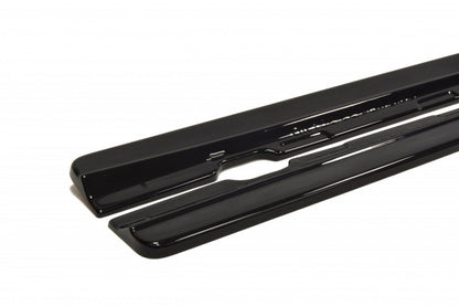 Seitenschweller Ansatz für CHEVROLET CAMARO V SS - US, EU VERSION (vor Facelift) Carbon Look